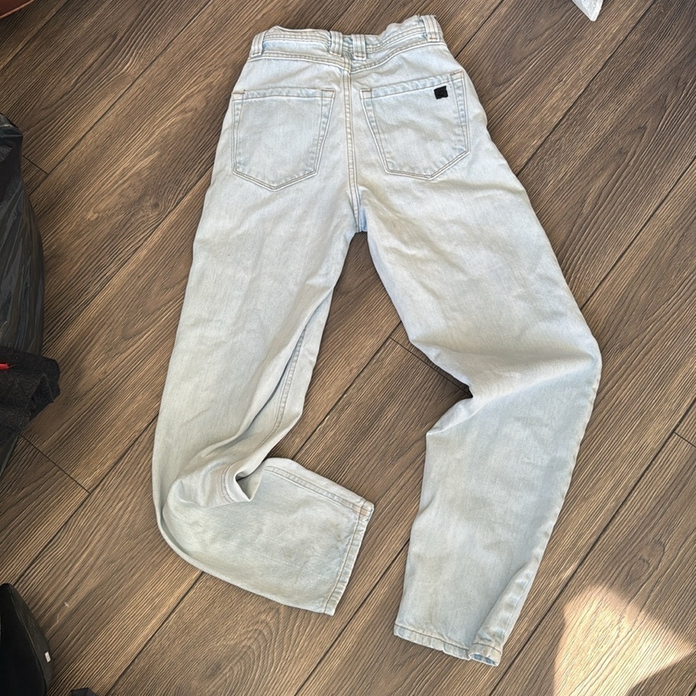 Vintage Garage denim jeans light wash high rise